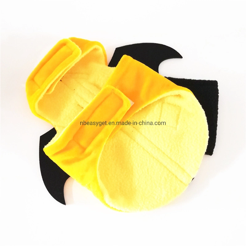 Fun Party Cute Pet Dog Yellow Costume with Bat Wings for Halloween Party Event, Cute Pet Halloween Costume for Cute Little Dogs Esg12765