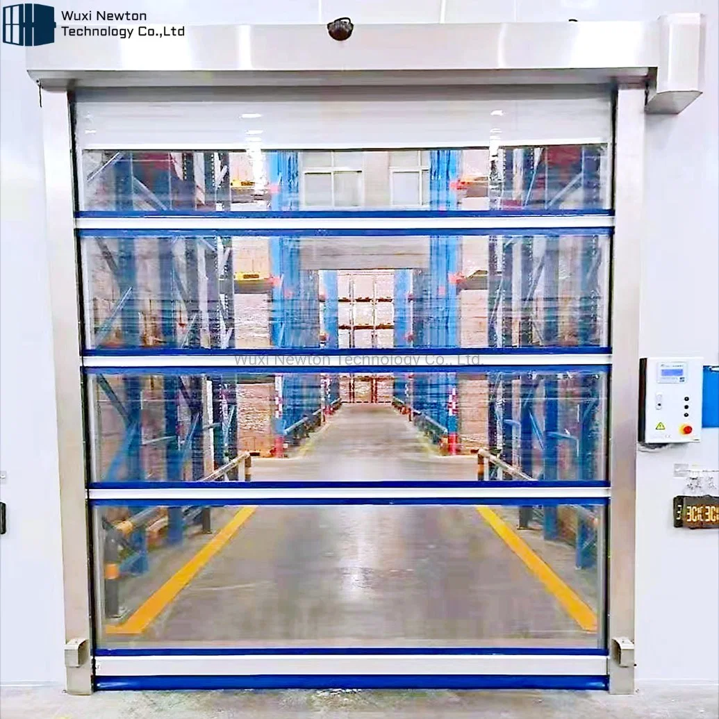 Rapid Rolling Fast Fabric Roll up Wind Proof Warehouse Roller Shutter High Speed Door