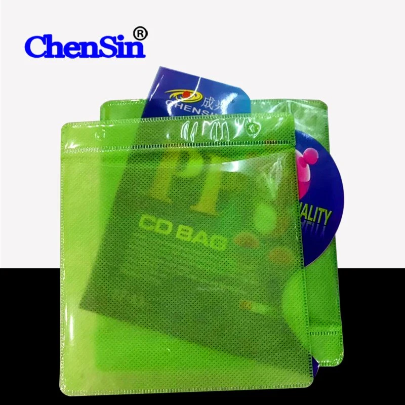 A3 Factory Price Non-Woven Plastic Bags Transparent Surface CD Sleeve