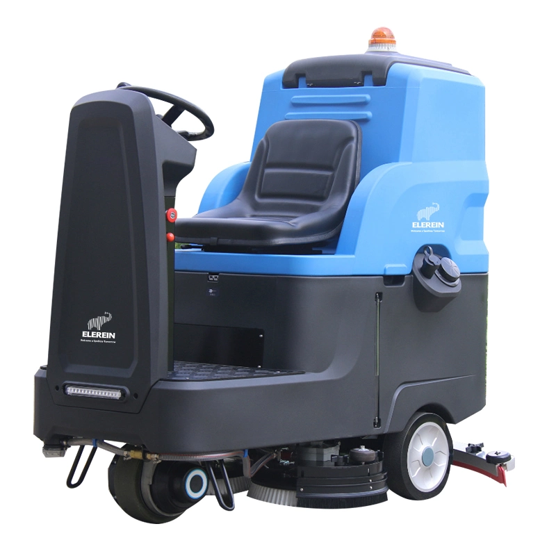 Efficient Cleaning Commercial Cleaning Elerein K7 Ride-on Floor Scrubber for Large Areas