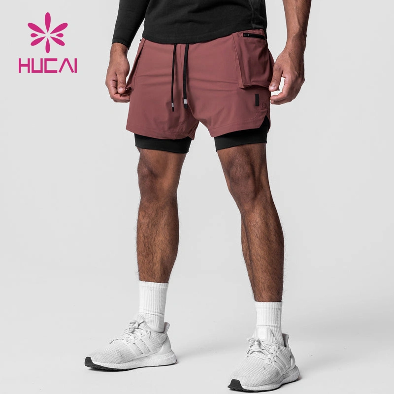 OEM Side Pocket Gym Cargo 2 in 1 Shorts