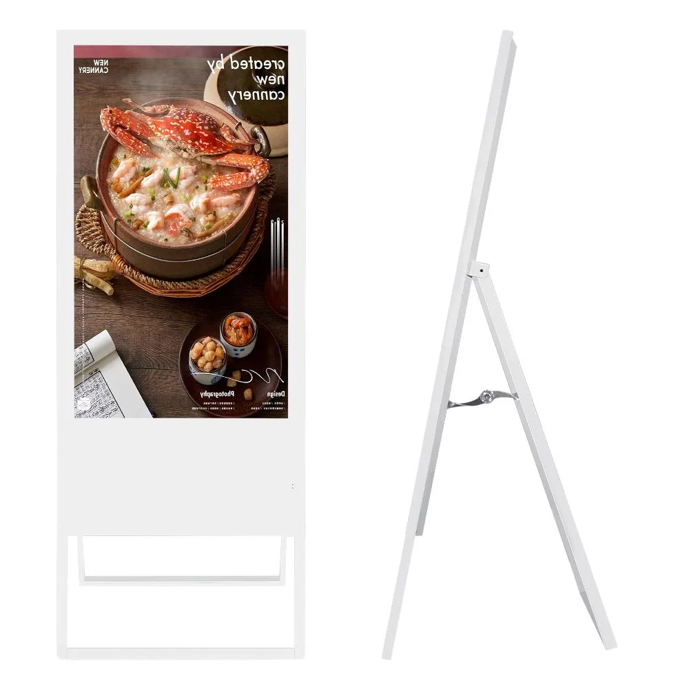 32 43 49 55 Inch WiFi Network Media Player LCD Screen Portable Digital Signage and Displays Advertising