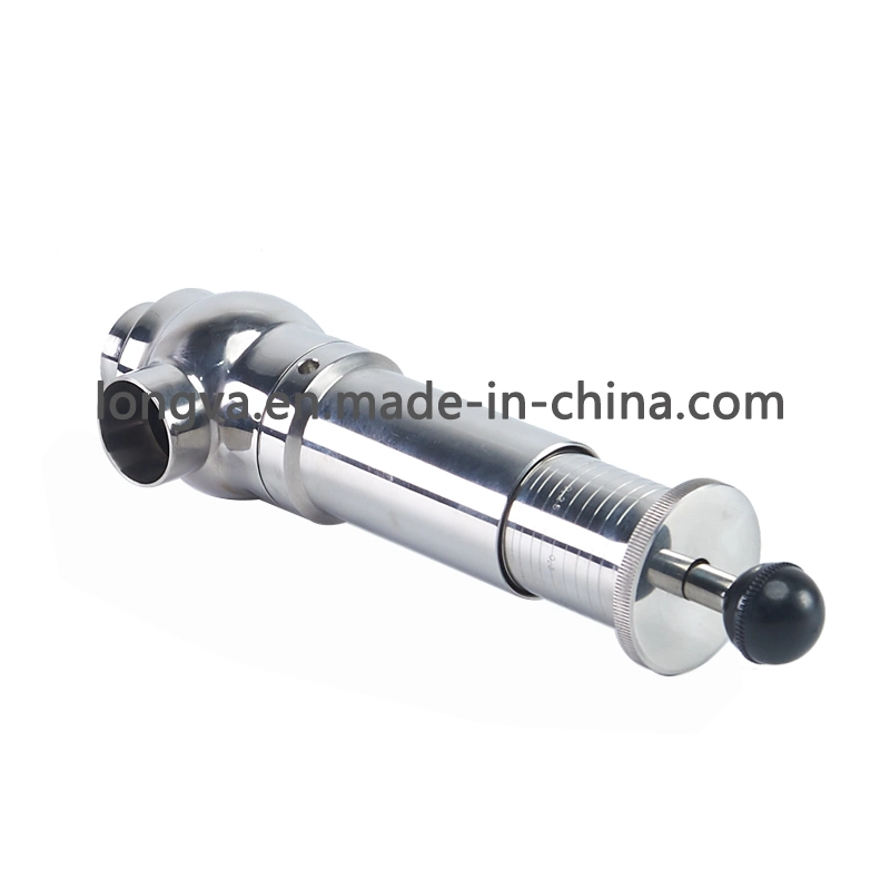 Sanitary Stainless Steel Food Grade Safety Valve Relief Valve