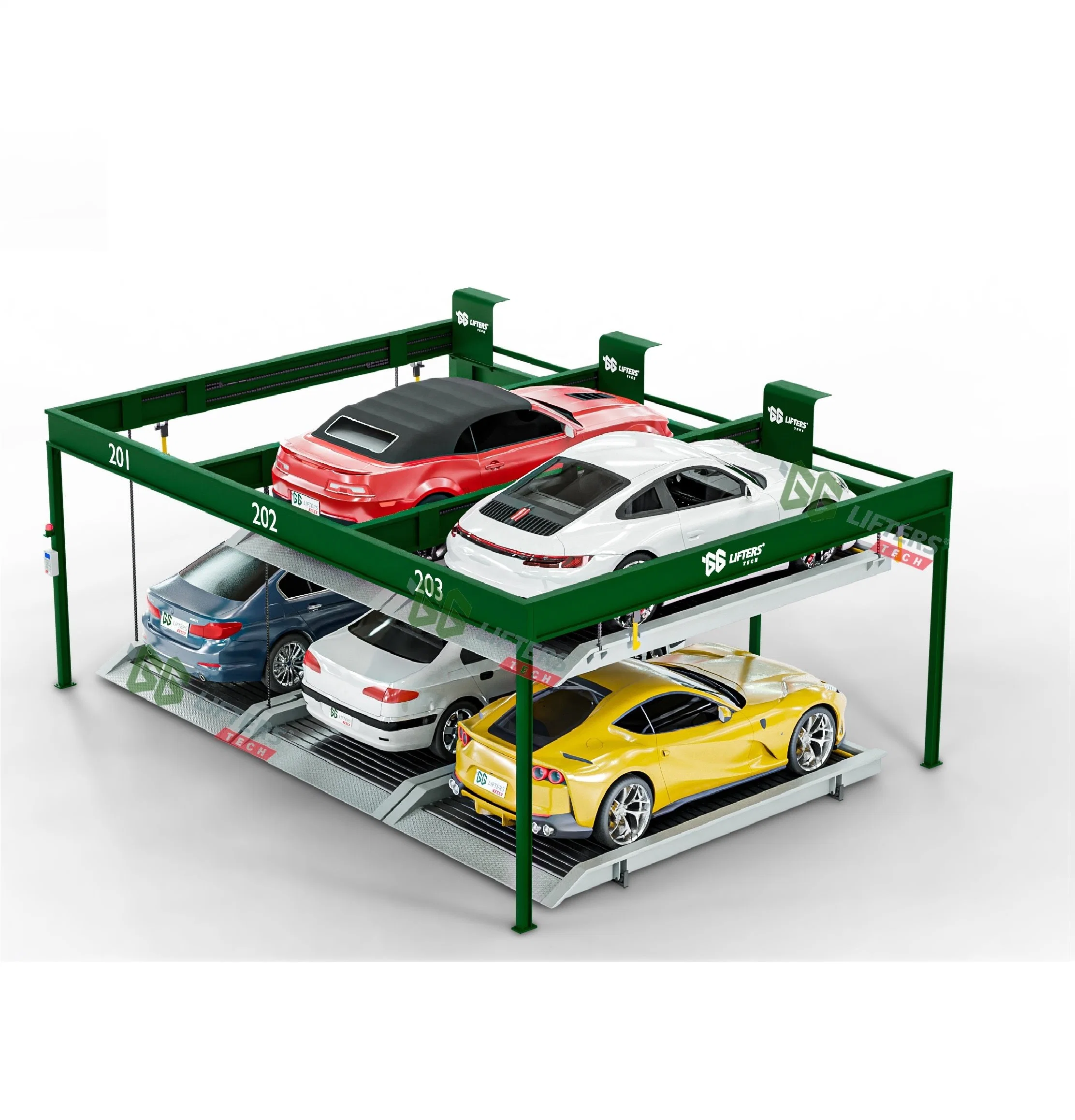 Gg Lifters Puzzle Type Parking System Shopping Mall Car Park Robot