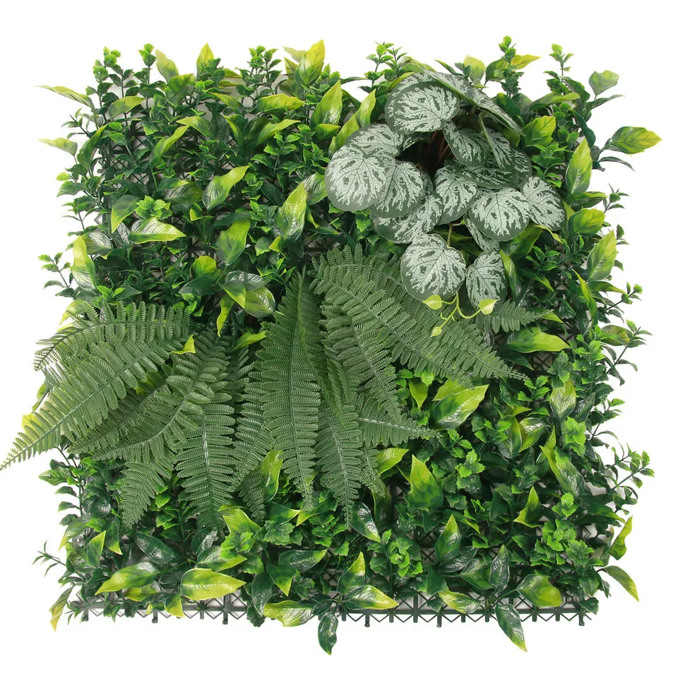 Vertical Garden Decorative Faux Boxwood Hedge Green Grass Artificial Wall Plants