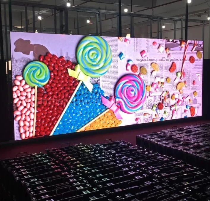 SMD RGB Full Color P2.5 640mm*480mm LED Cabinet Front Service Indoor LED Display Screen