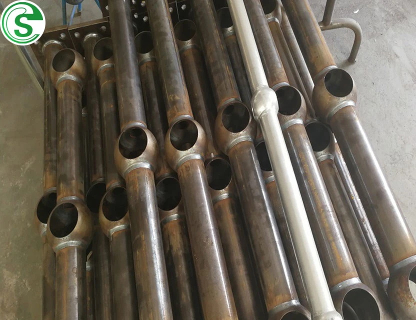 Low Carbon Steel Ball Joint Handrail Posts