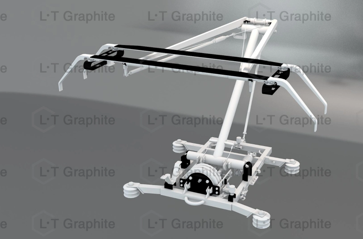 لوح التزلج بالكربون من Pantograph/كتلة لقاطرات السحب الكهربائية