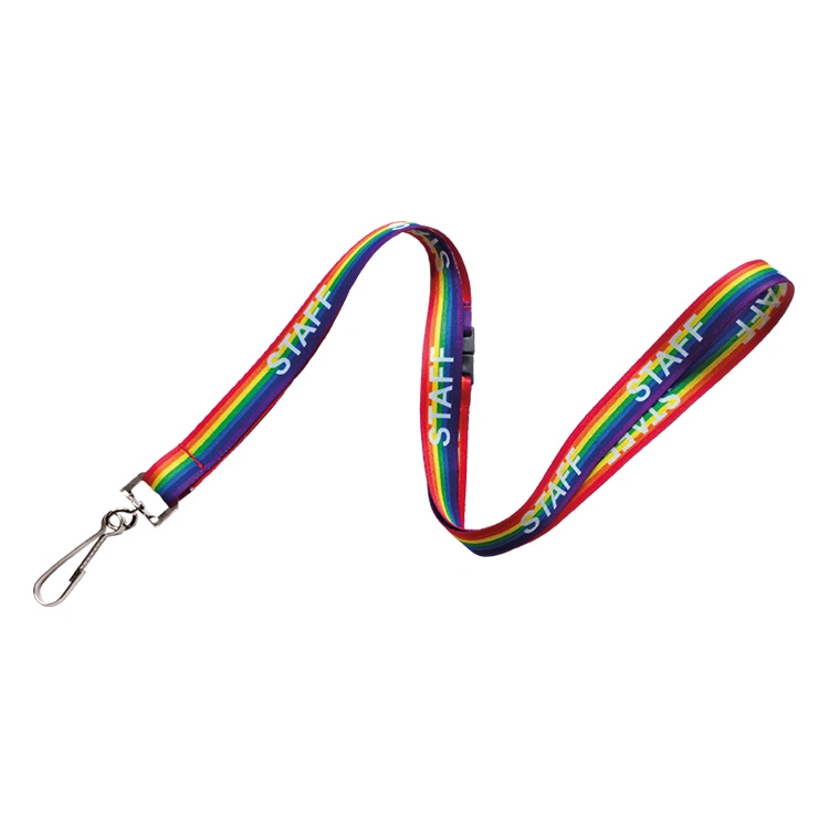 ID Card Holder Worker Neck Strap Polyester Promotion Sport Events Promotional Lanyard