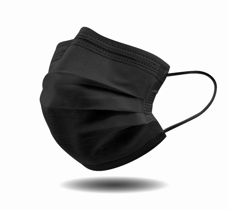 Black Fashion Disposable Face Mask