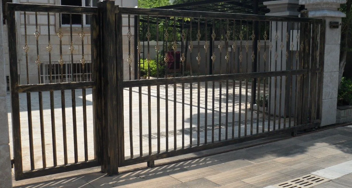 House Iron Gate Design / Steel Sliding Gate / Aluminum Gate Designs