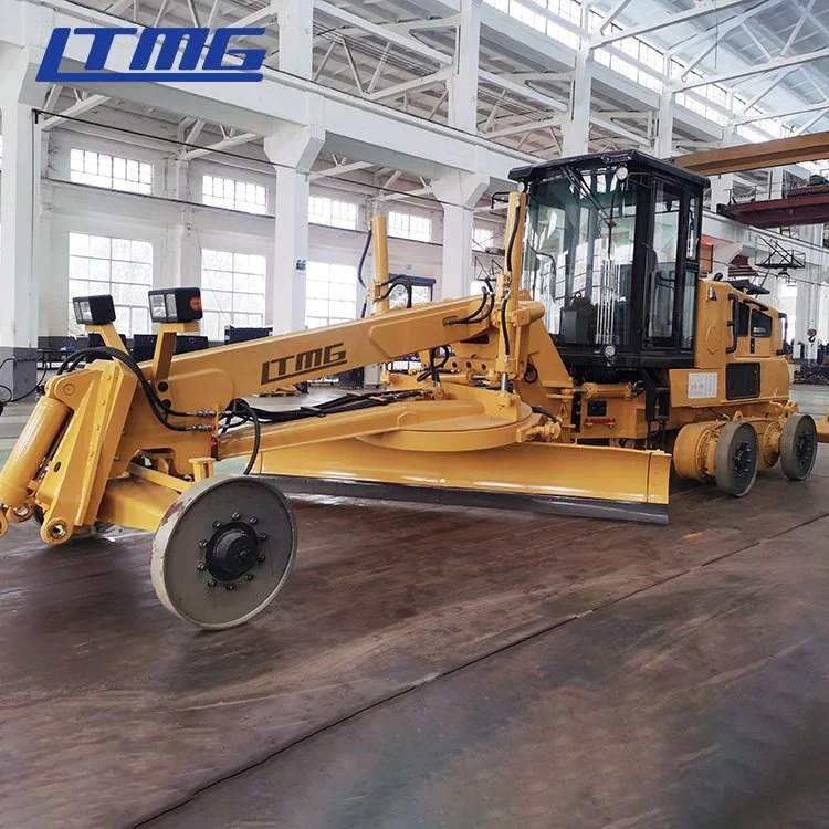 Ltmg Construction Grader Machine 100HP 135HP 165HP 180HP 220HP Hydraulic Motor Grader with Front Dozer Blade and Rear Ripper