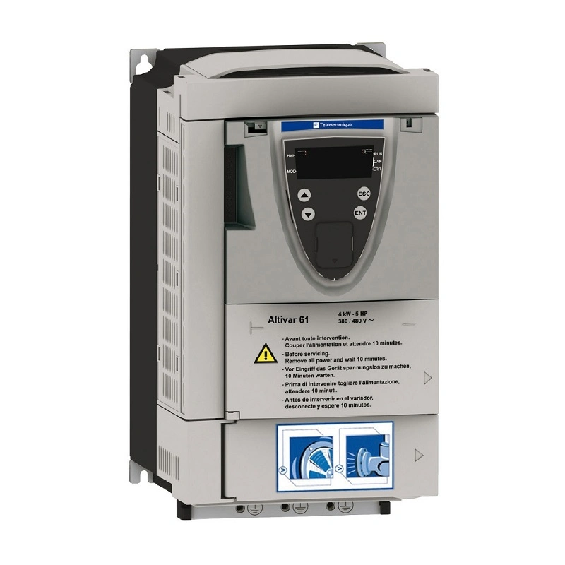 New-Original Schnei-Der-ATV61hu15n4z Variable-Speed Drive Inverter-Altivar 61-1.5kw 2HP-380 to 480V IP20 Good-Price