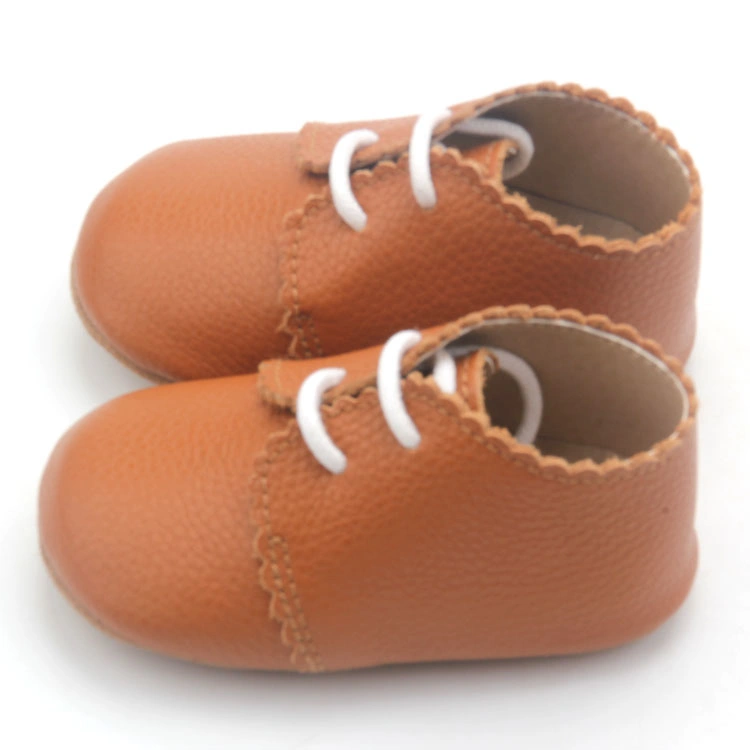 Venta caliente Newborn Zapatos antideslizantes Oxford Baby Shoes