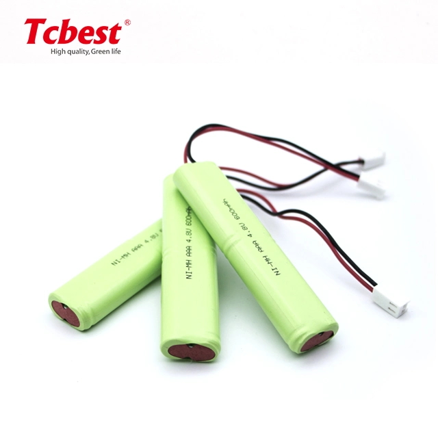 Tcbest 1,2V Aaaa batterie Ni-MH 4,8 V bloc-batterie Ni-MH rechargeable