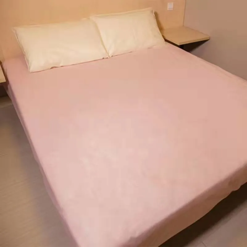 Factory Supply Disposable Non-Woven Bed Sheet Cover for Hotel