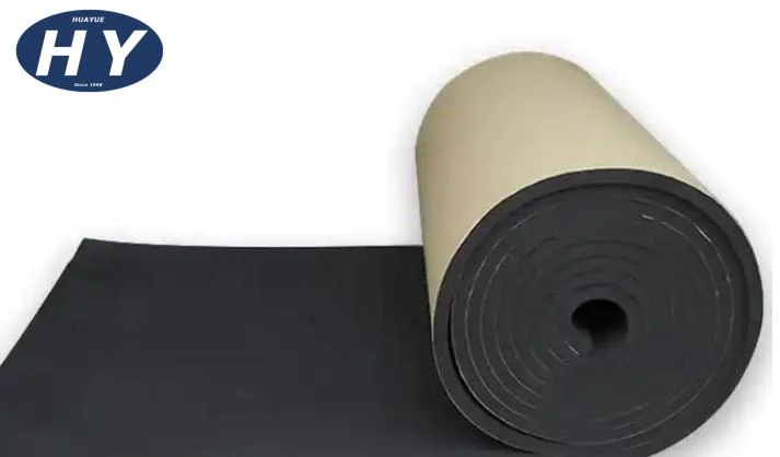 Good Heat Insulation Material NBR PVC Self-Adhesive Rubbr Foam Sheet for Tank