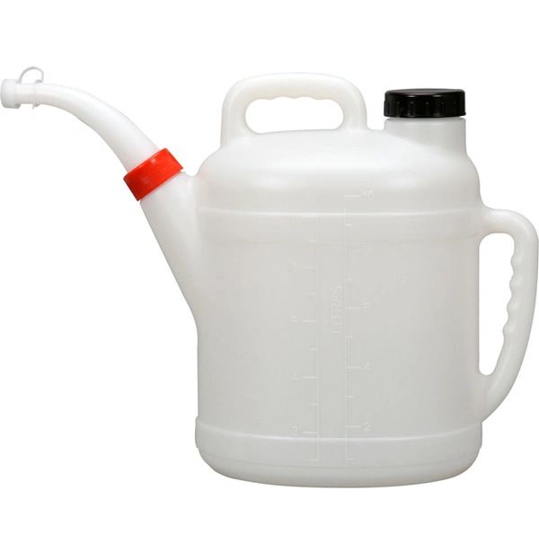 1 Quart PE Plastic Fuel Fluid Dispenser Oil Measuring Jug