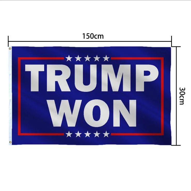 Digital Printing Wholesale/Supplier Best Price Customized Logo Trump Flags