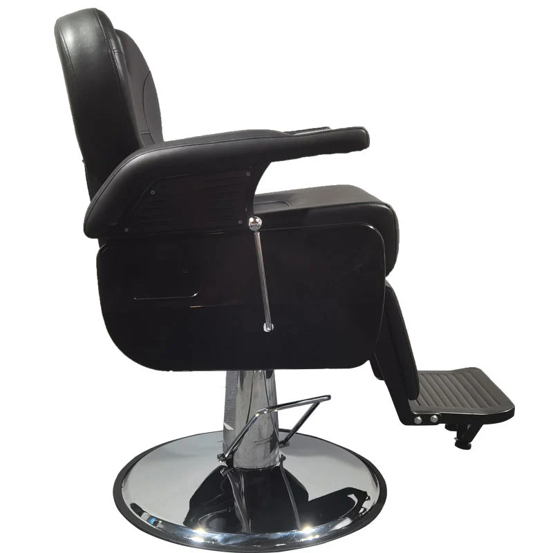 Heavy-Duty Black Customized High Quality Furniture Salon Beauty Barber Chair for Barber Shop