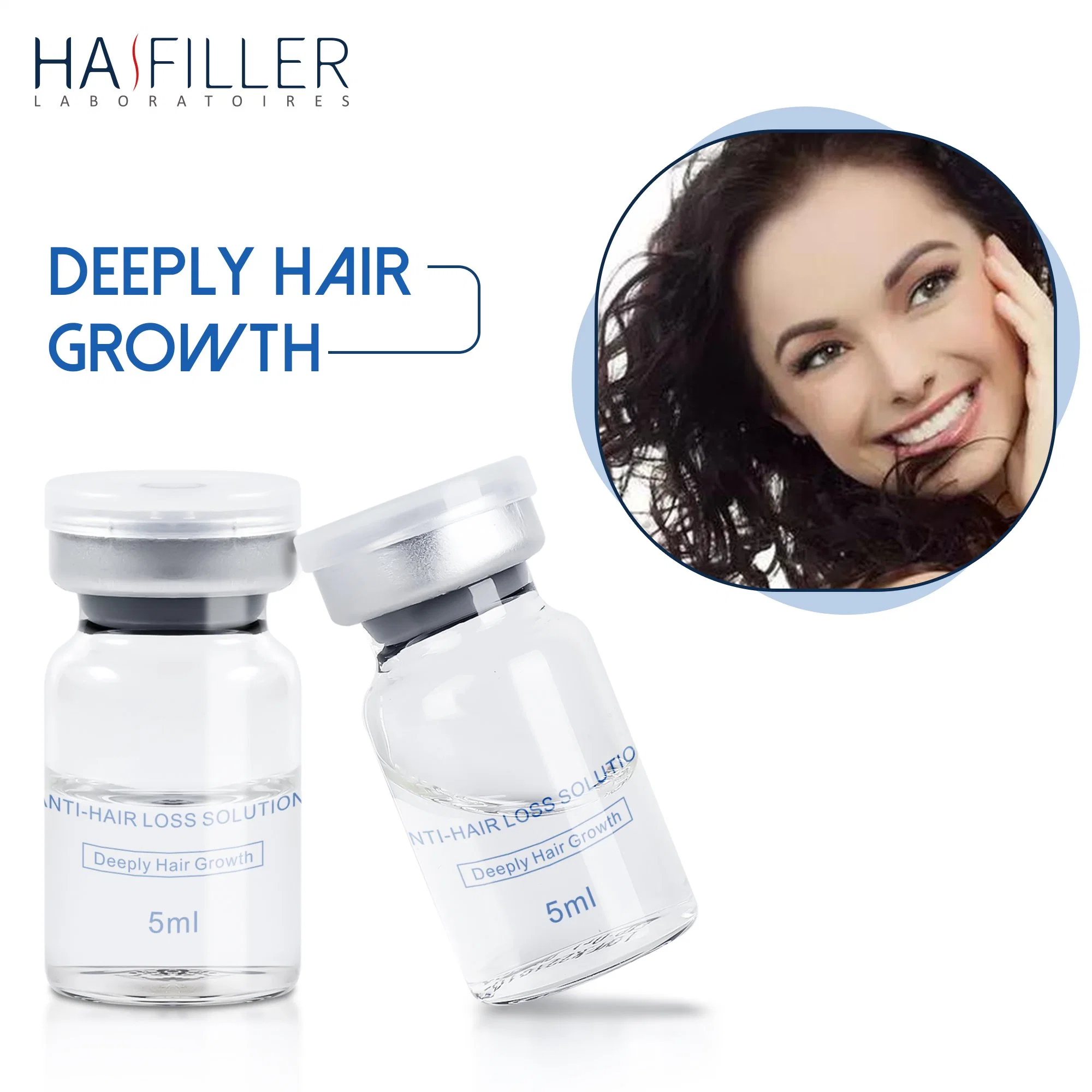 Venta en caliente Anti pérdida de cabello Productos profesionales de cuidado del cabello Avanzado Inyección de suero para el crecimiento del cabello