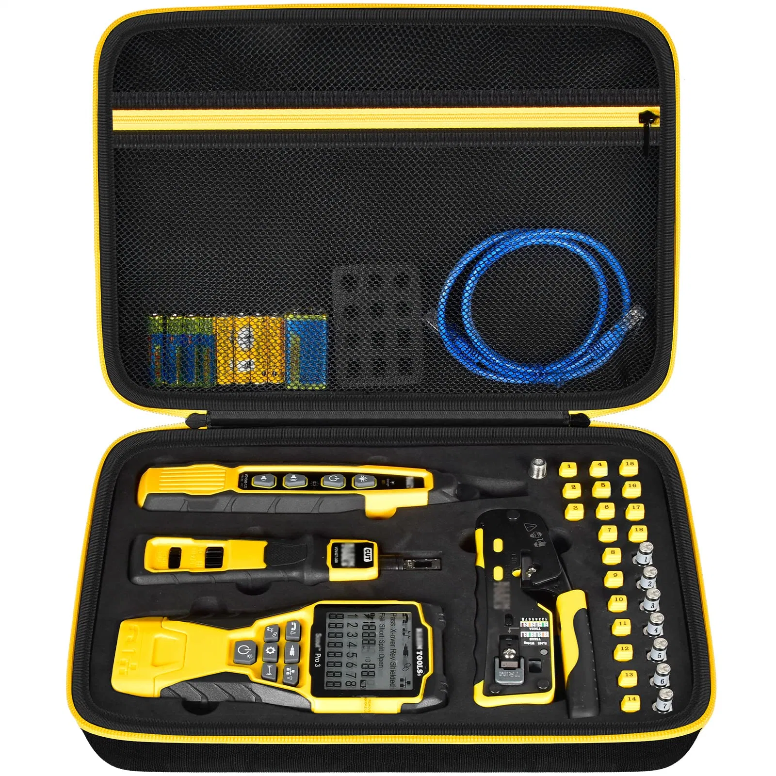 Tools Accessories Case Compatible with Klein Cable Tester / Tracer Probe/Wire Stripper Tool Case