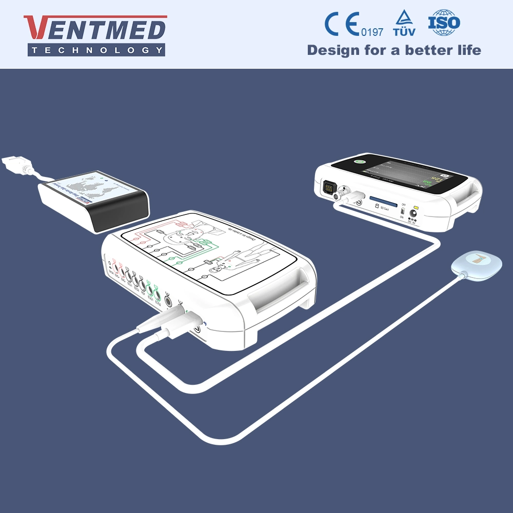 22 Parameters Polysomnography Sleep Tracking Device for Hypopnea and Sahs