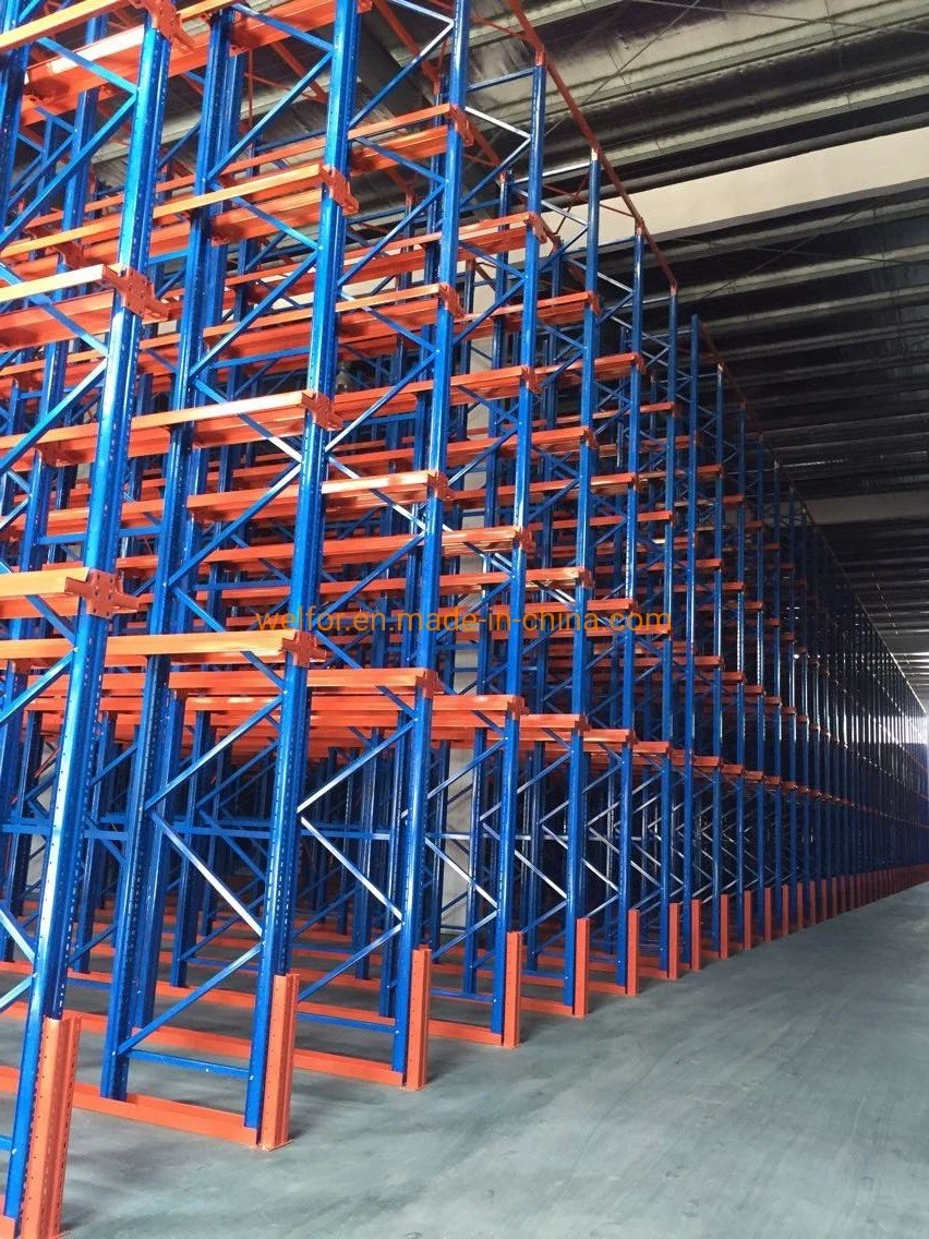 Industrial Warehouse Storage Drive in Pallet Racking Shelf System