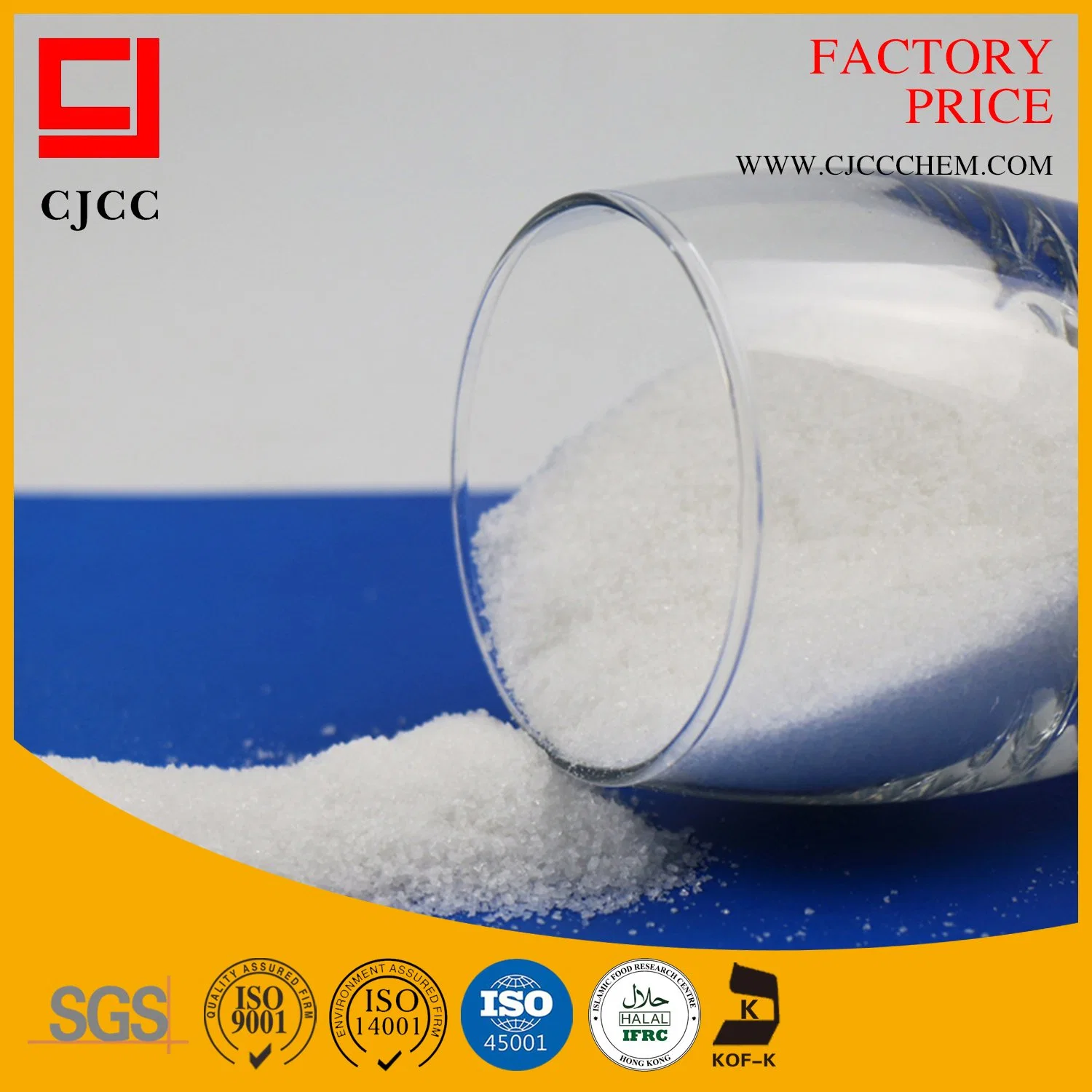 PAM Polyacrylamide with High M. W and Low Charge 100% Pure Powder