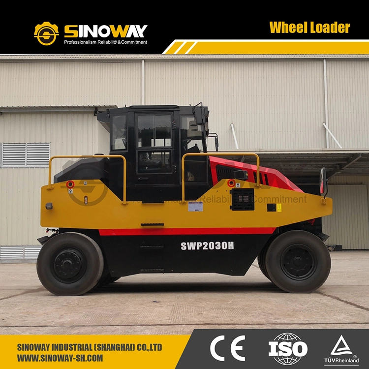 Mini Small Static Wheel Tyre Road Roller Price Heavy 10 Ton 20 Ton 26 Ton Hydraulic Rubber Pneumatic Soil Compactor for Asphalt Pavement Compaction