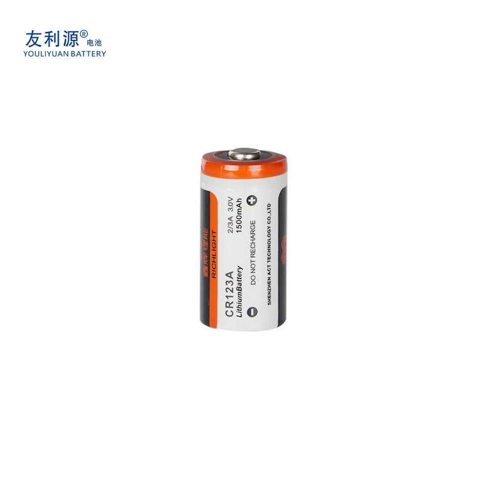 Cr123A Lithium Manganese Battery 3V All Kinds Cr Series 1500mAh Dry Battery Disposable Battery Lithium-Ion Batteries