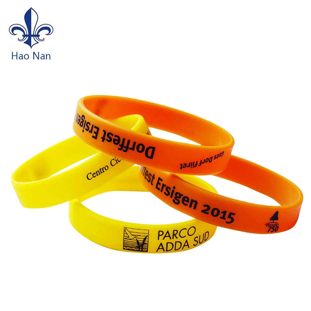 Promotional Gifts Custom Debossde Silicone Rubber Wristbands