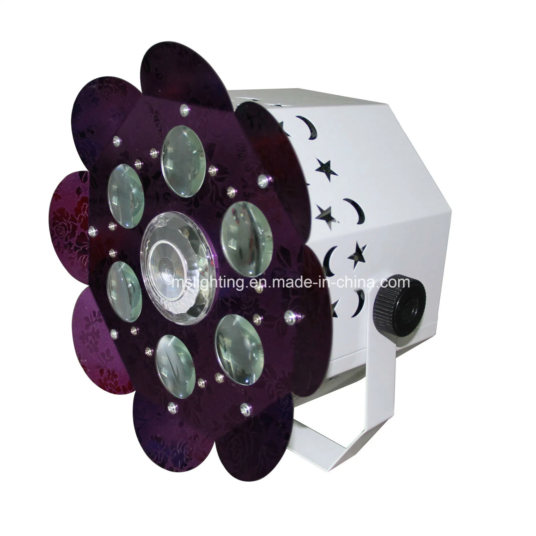 LED Sun Flower Gobo Disco Light