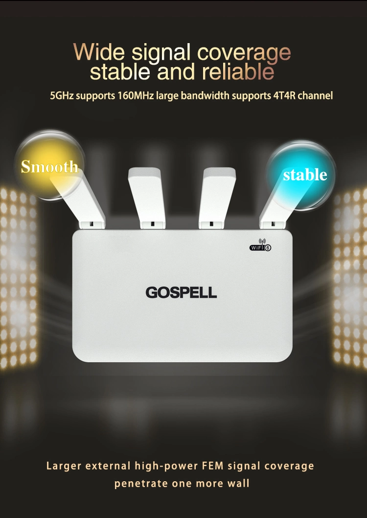 Gospell Original New Mesh Router WiFi 6 for Home 5g Router Dual-Band High Speed Wireless Network Routers