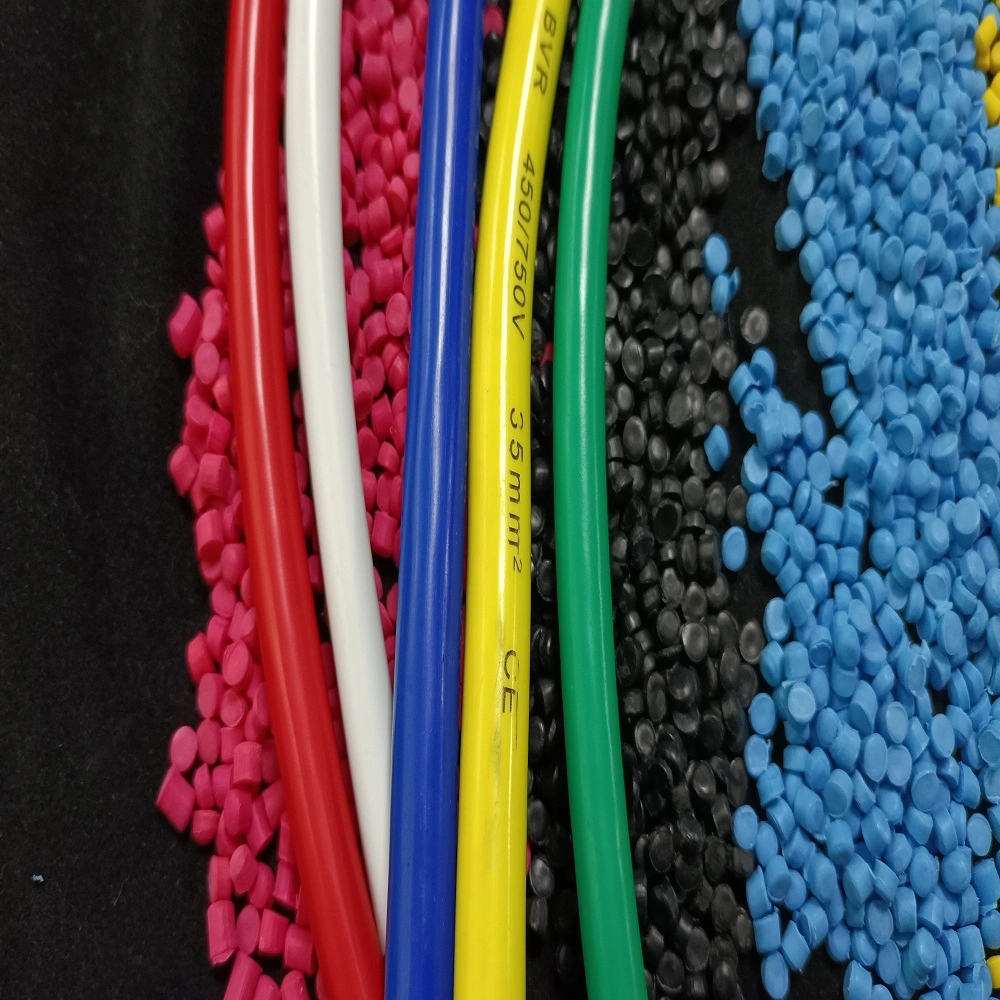 Light Gravity PVC Compounds for Cable Sheath Material New PVC Particles