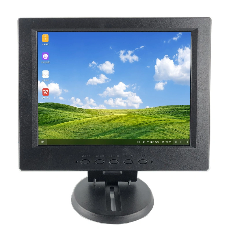 Coche de 10,4 pulgadas de CCTV Monitor de TV con pantalla LCD TFT VGA AV Entrada HDMI BNC