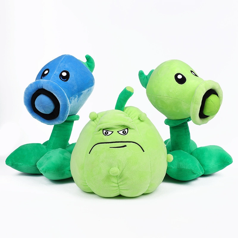 Zombie Vs Plants Cute Game Plush Kids Gift Stuffed Custom Toys