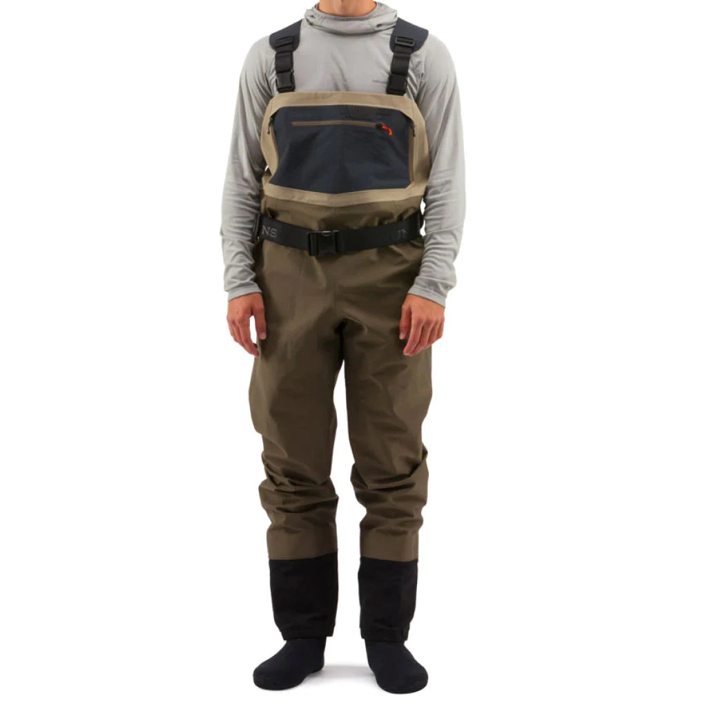 Waterproof & Breathable Chest Fishing Waders Lightweight Bootfoot