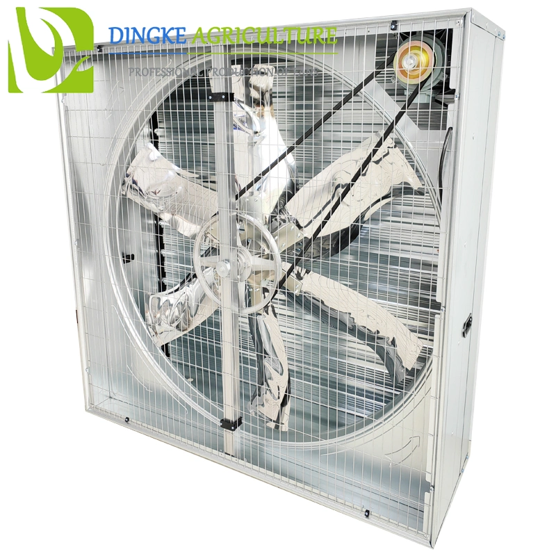 36in Hot-DIP Galvanized Heavy Hammer Standard Shutter Ventilation Exhaust Fan for Poultry and Greenhouse