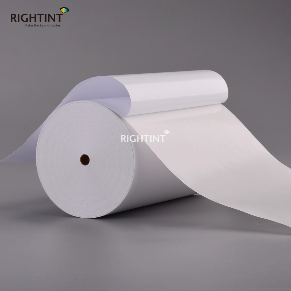 Custom sticker shipping labels rightint Carton economic jumbo roll stickers paper film