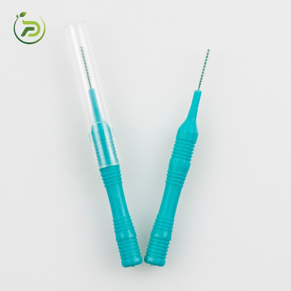 Wire Interdental Brush Dental Floss Pick Nylon Bristle Interdental for Teeth Cleaning Tooth Brush Stainless Steel