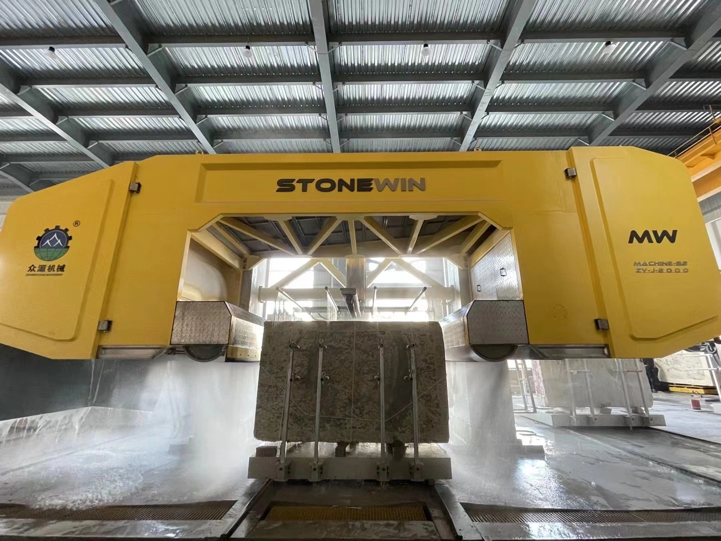 Stonewin New Generation Multi Wire Saw Machine for Stone Processing