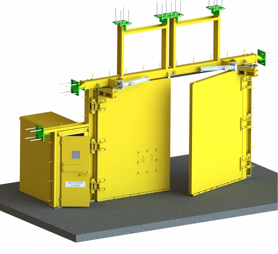 Safety Pneumatic Hydraulic Air Lock System/Z Type New Design Megadoor Mine Door Underground for Mine