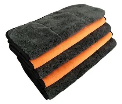 800GSM Cleaning Drying Double Sided Velvet Microfiber Car Wash Car Cleaning Towels