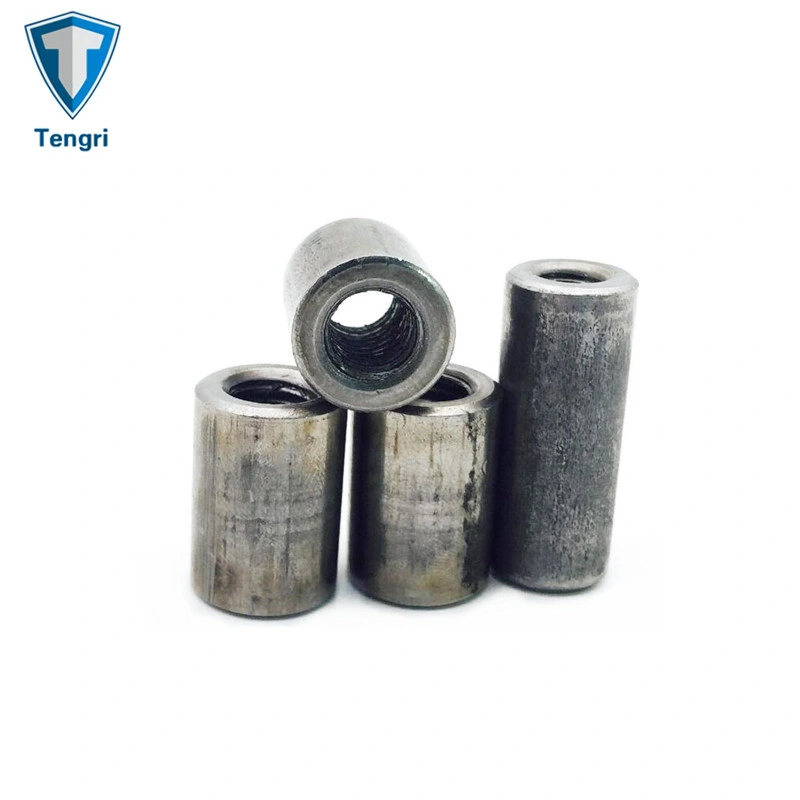 China Supplier High Precise Steel M3 Steel Plain Long Round Coupling Nuts