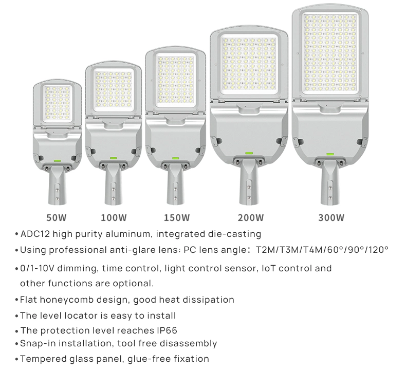 High Quality Aluminum IP65 LED Street Light