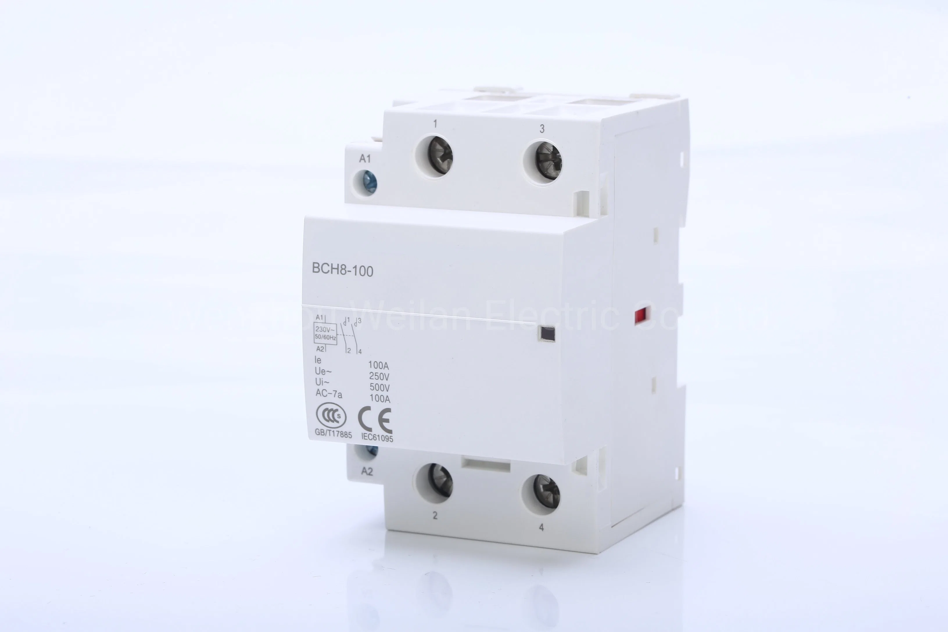 4p 100A 108mm 50/60Hz DIN Rail Household Home Hotel restaurant AC Contactor