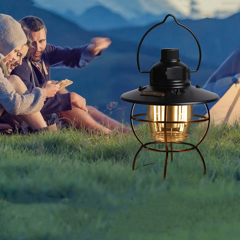 Lanterns Emergency LED Camping Light Rechargeable Bulb for Outdoor Tent Lamp