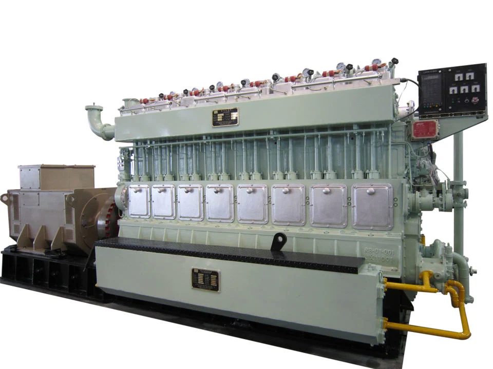 CE Authorized 300 Series 1000kw Low Rpm Producer Gas Generator Set