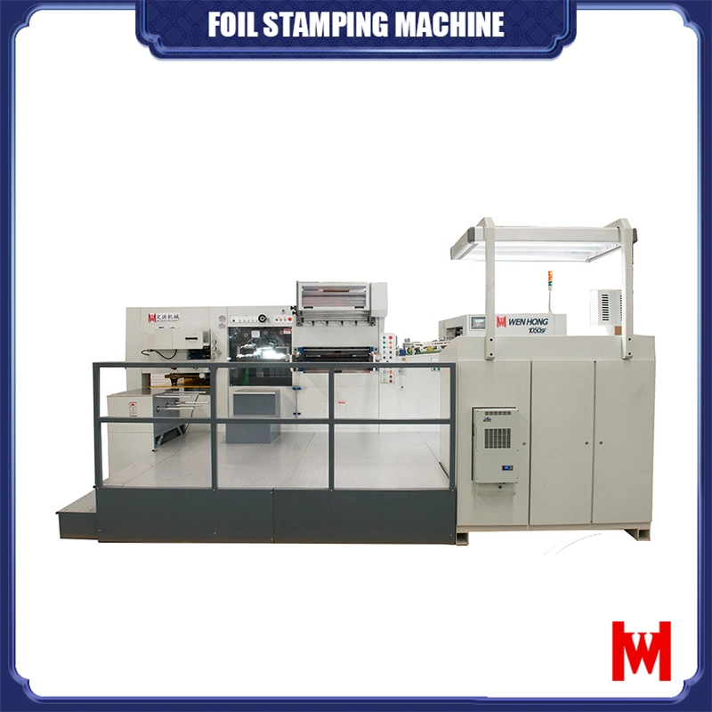 Automatic Paper Embossing Hot Foil Stamping Machine for Plastic, Leather, PVC, Wood and Other Products